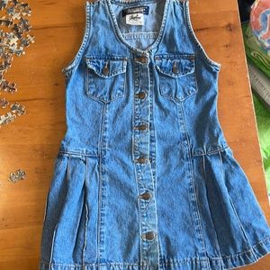 Adorable School Jean Jumper size5